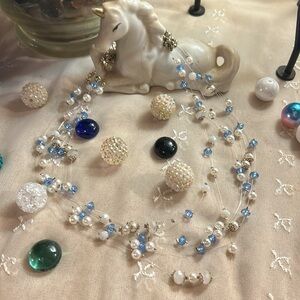 Floating Illusion Cinderella’s ball necklace